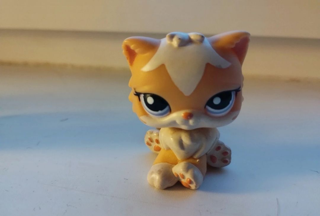 LPS littlest pet shop little pet shop kot kotek pers