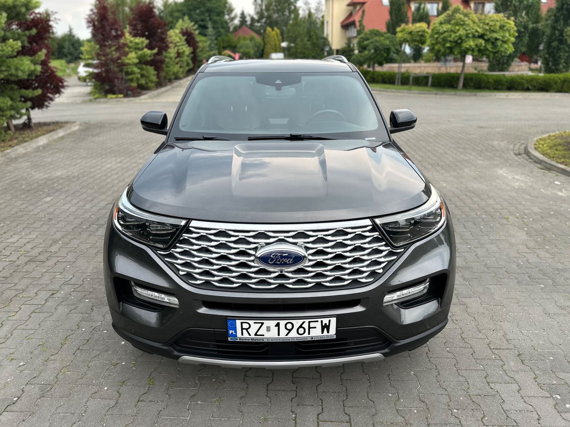Ford Explorer PLATINUM 3.0 Benzyna V6 365KM 4x4 6os Kam360 BangO Masaże F-VAT 23%