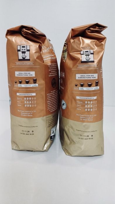 Кава в Зернах 1000грам Bellarom Crema&Aroma Зернова кава 1кг Німеччина