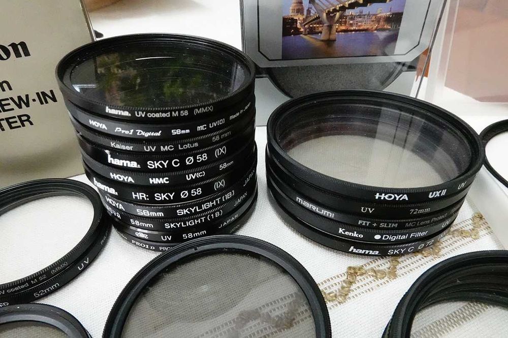 Filtros p/Objetivas / Lentes