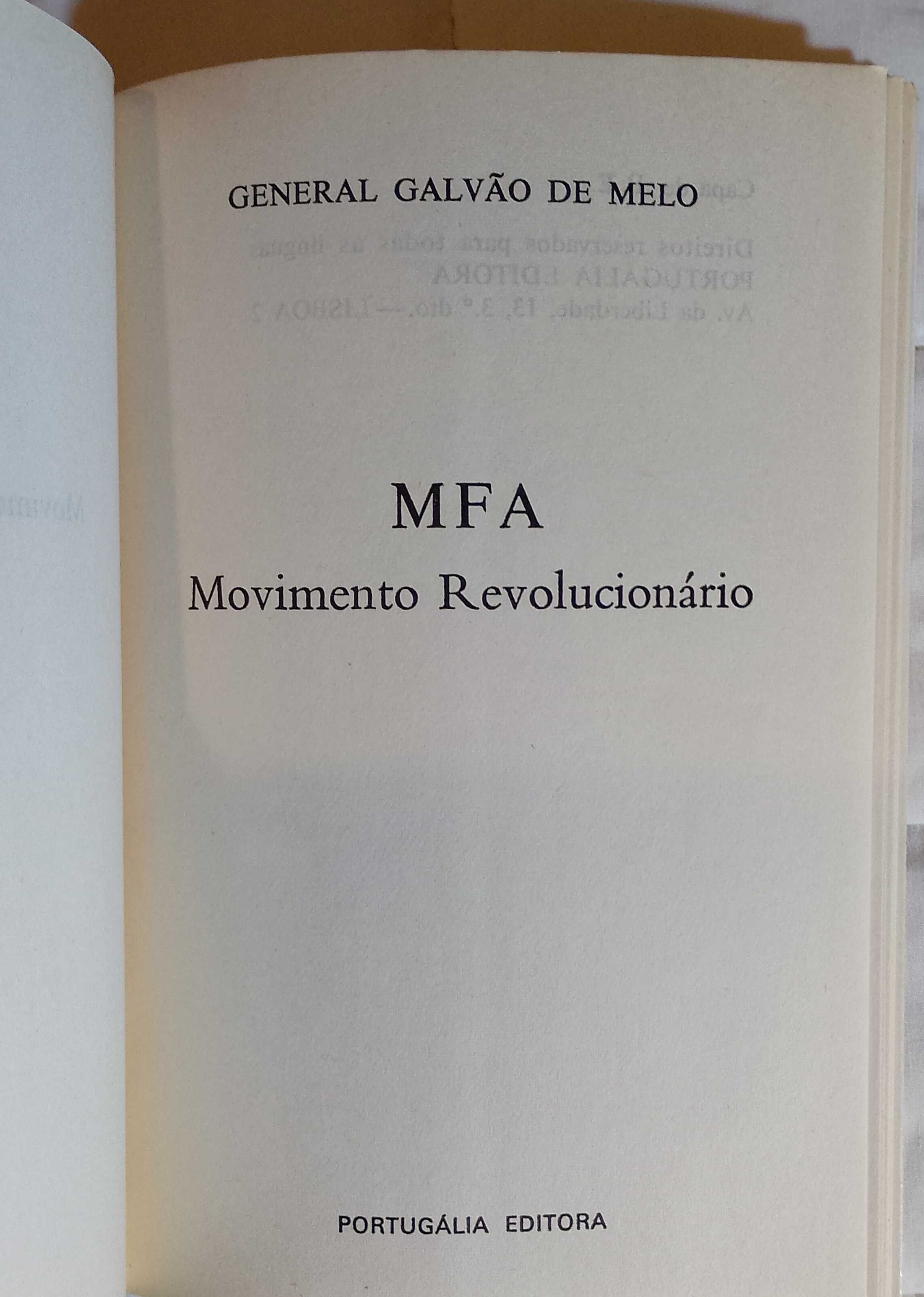MFA - Movimento Revolucionário, General Galvão de Melo