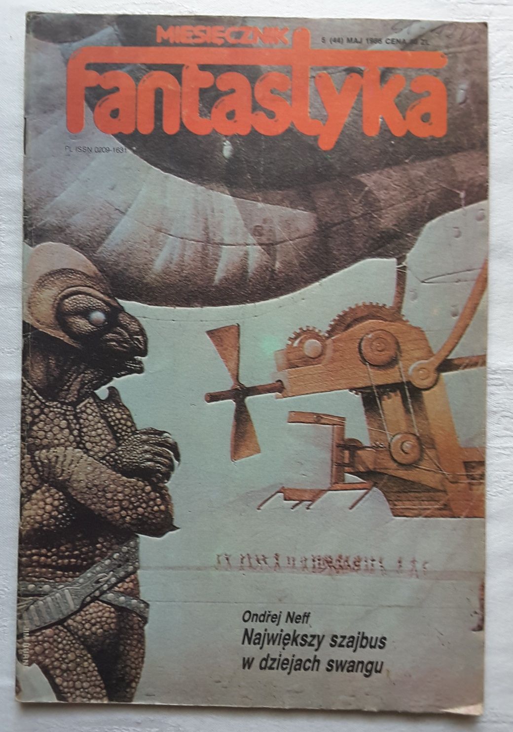 Czasopismo Fantastyka nr 5 (44) Maj 1986