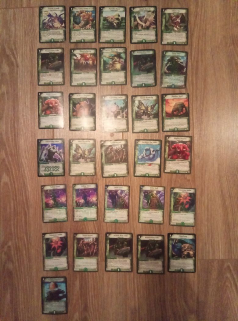 Karty Duel Masters , DuelMasters , zielone