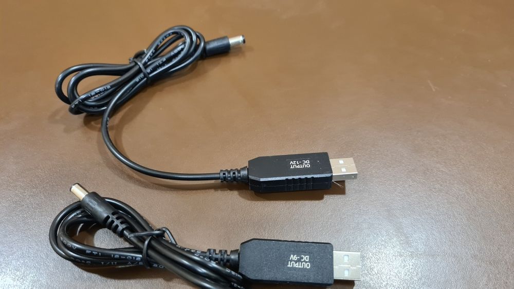 Кабель USB перетворювач напруги 5В на 12В