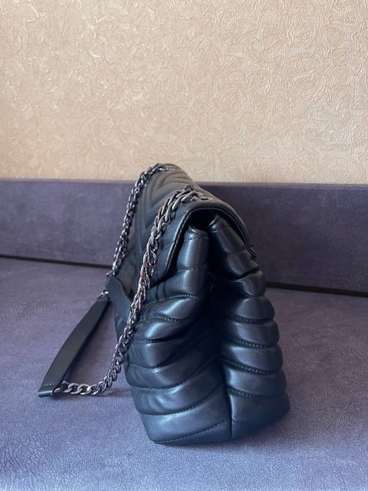 Чорна сумка, чорна сумка пуфер