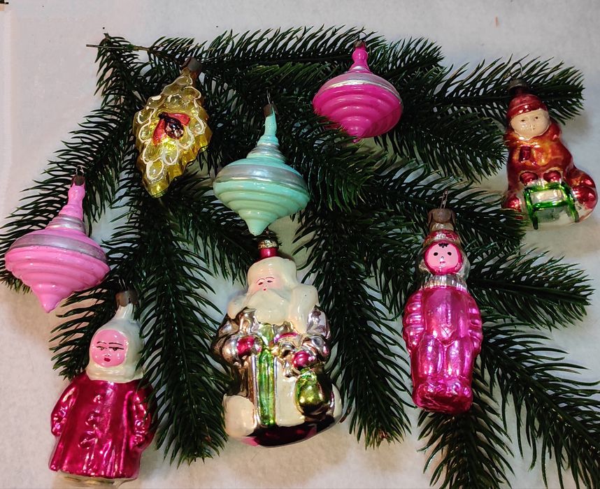 Елочные игрушки ссср ялинкові іграшки срср