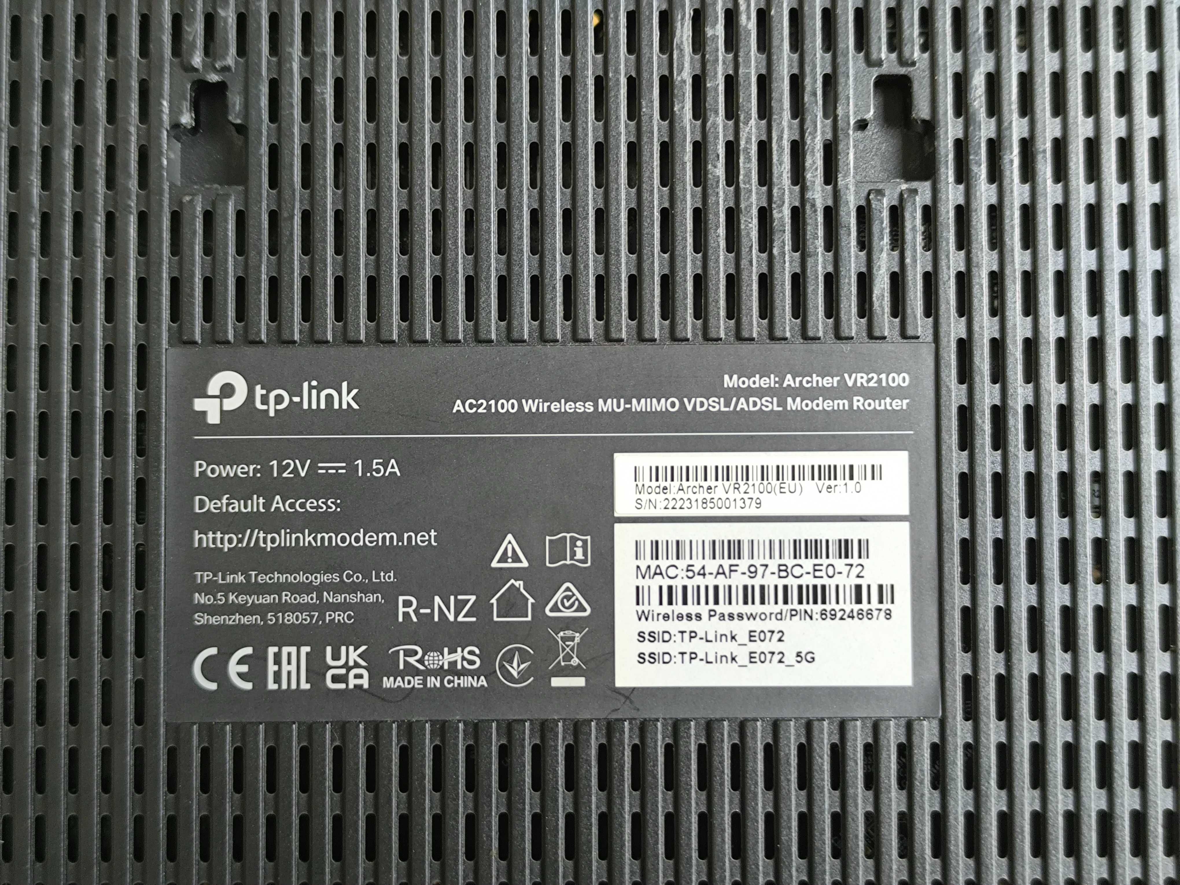 TP-Link Archer VR2100 – router z obsługą Super VDSL i OneMesh