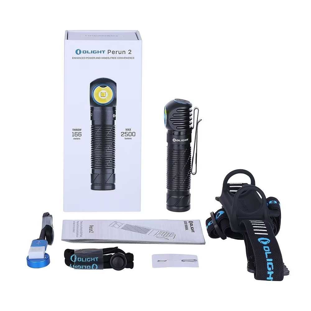 Olight Latarka czołowa Perun 2 Cool White Kit 2500lm