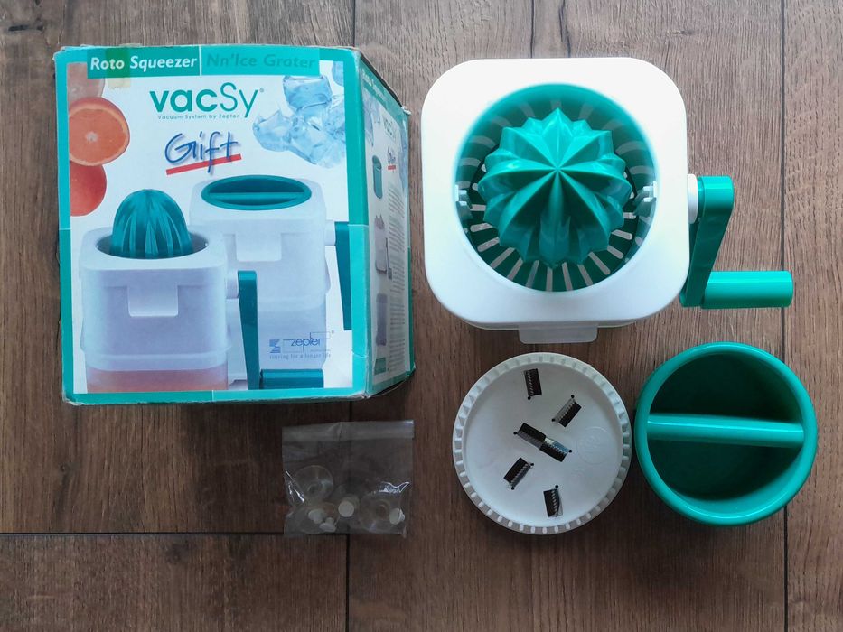 Zepter Vacsy - Wyciskarka do cytrusów, kruszarka do lodu