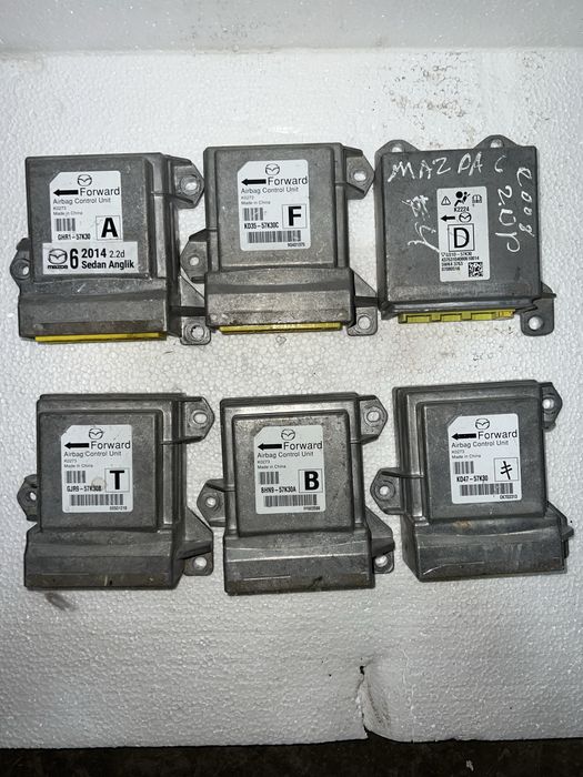 Блок управління AIRBAG подушками безпеки MAZDA CX-5, Mazda 3-6