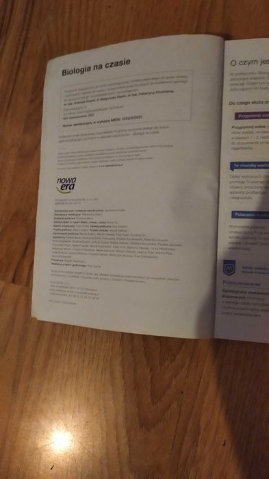 Biologia na czasie 3, zakres rozszerzony, Nowa Era