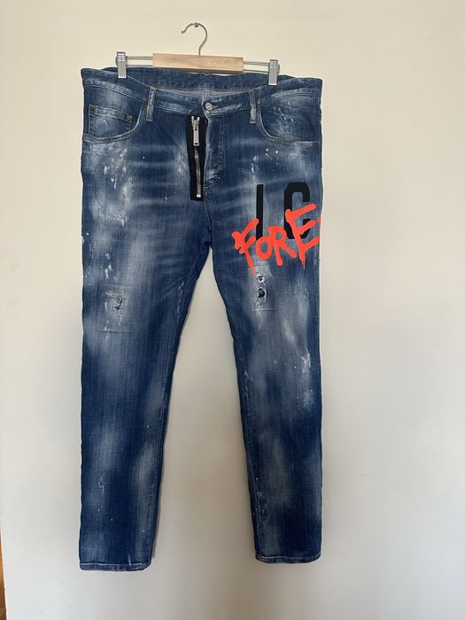 DSQUARED2 spodnie jeans