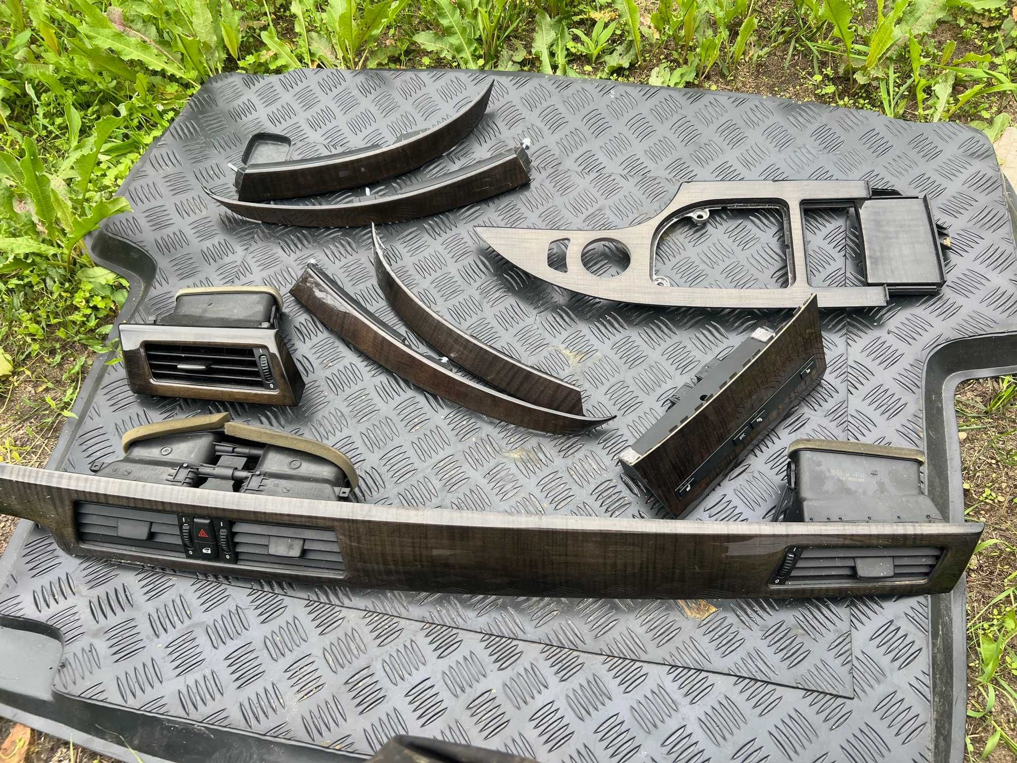 Listwy Dekory BMW E60 E61 Przedlift Maple Sycamore
