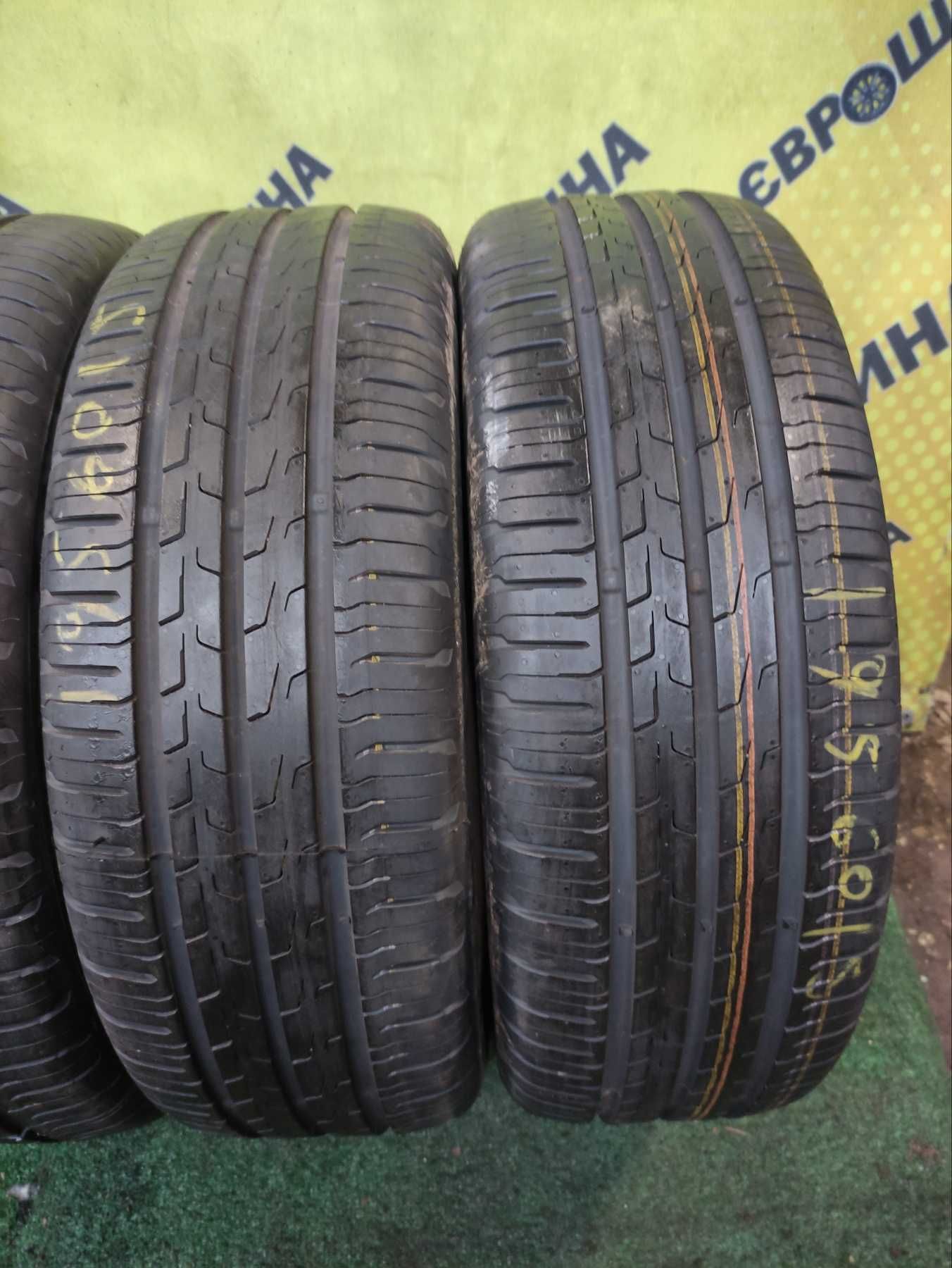 Шини Continental EcoContact 6 195/60R15 Комплект Літні Нові Оригінал