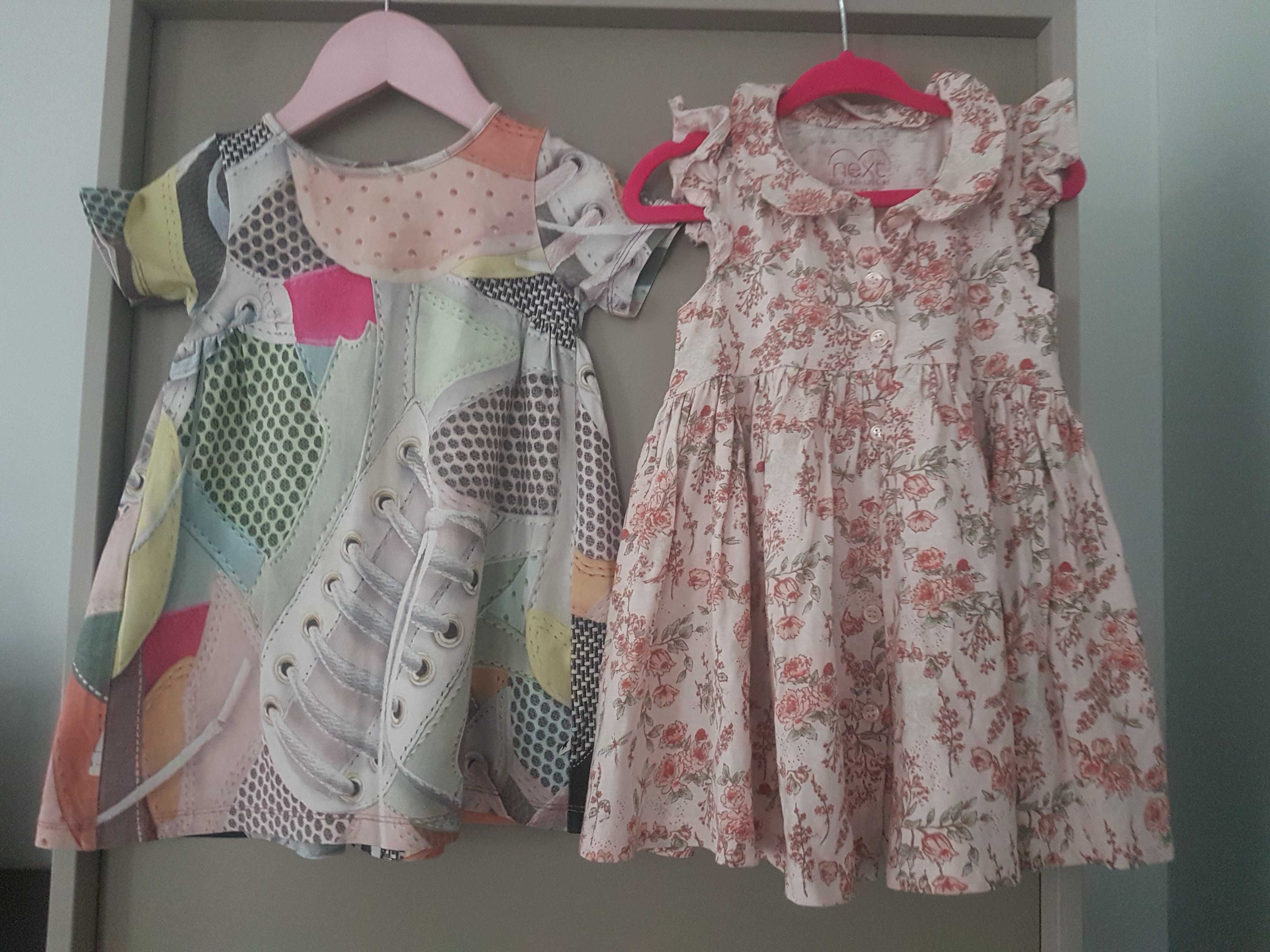 Paka ubranek, i, zestaw ubranek Benetton,  Molo r. 9 - 12 m( 74- 80)