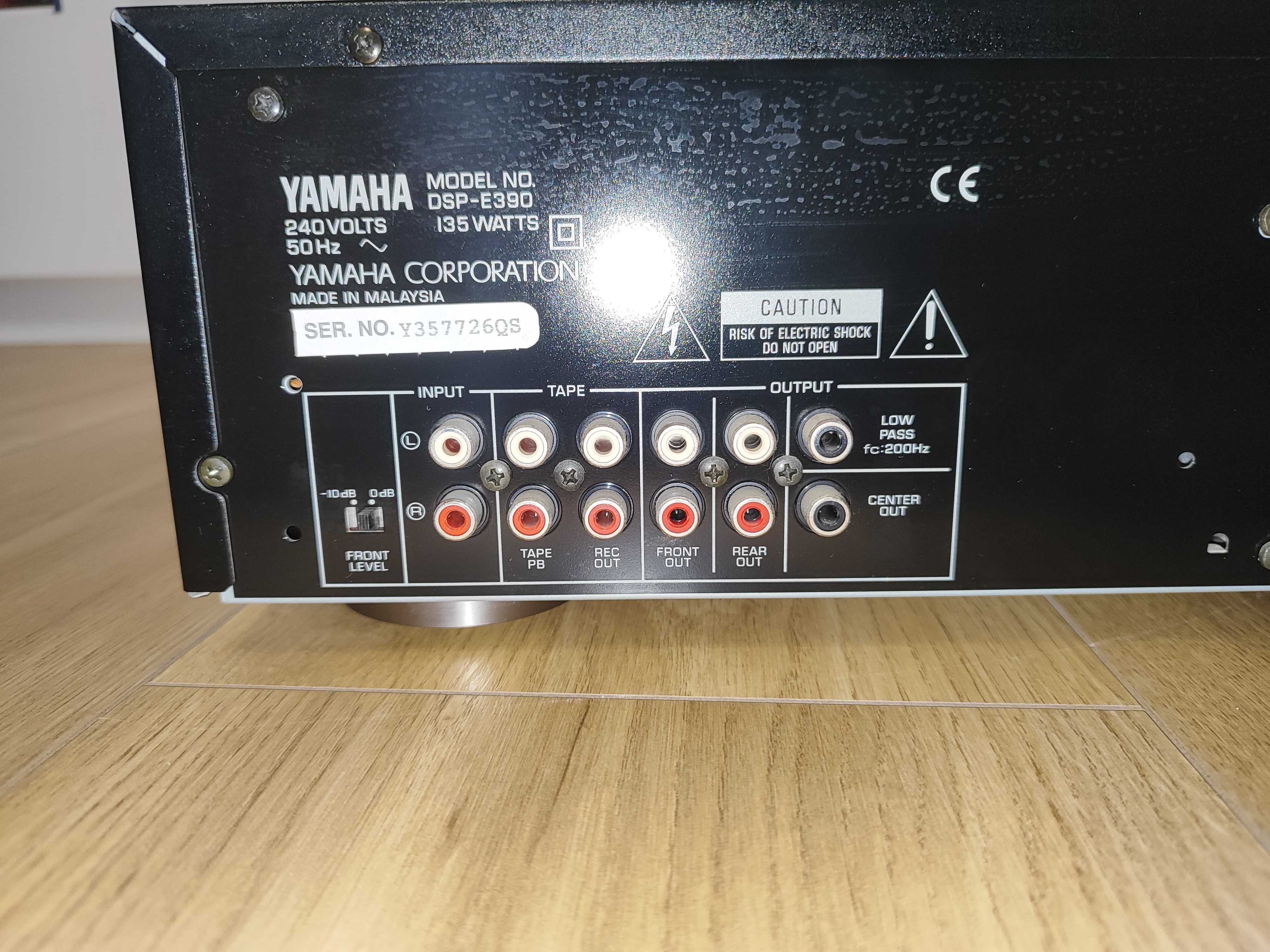 Wzmacniacz Yamaha DSP-E390 Procesor dzwięku kina domowego
