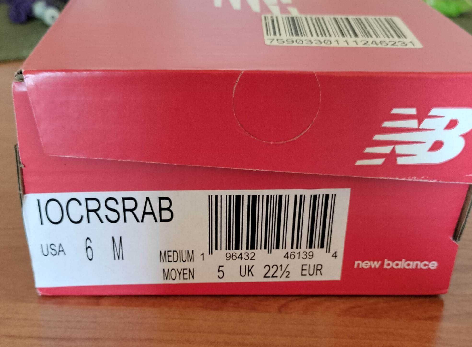 Buty dla dziecka New Balance NOWE  czerwone