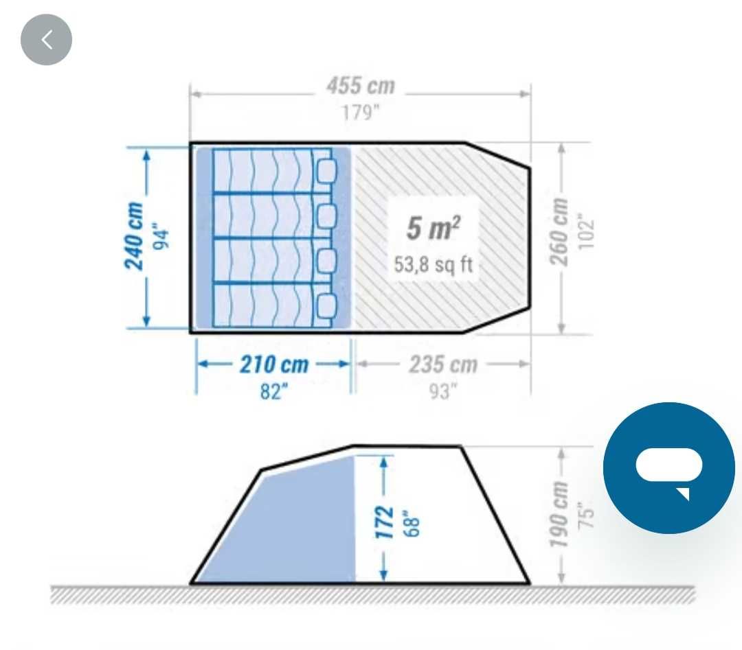 Tenda Quéchua Family 4.1