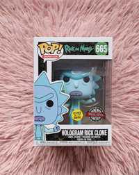 Figurka Funko POP! HOLOGRAM RICK GITD Glow In The Dark Rick Morty #665
