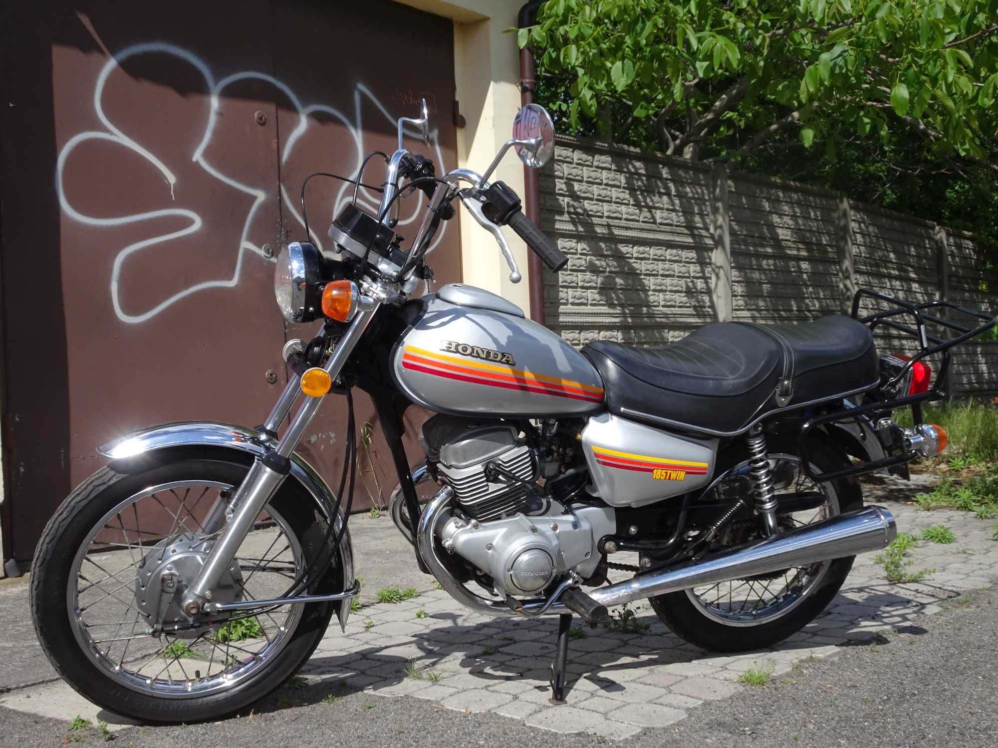 Honda CM 185 T 1978r Zadbana z Niemiec !! Udok. 24 tyś km rebel