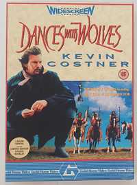 "Tańczący z wilkami" VHS nietypowe pudełko + booklet