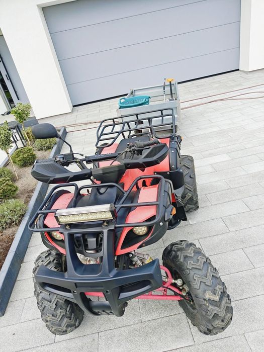 Zestaw Quad ATV 250 + przyczepka dedykowana  super stan