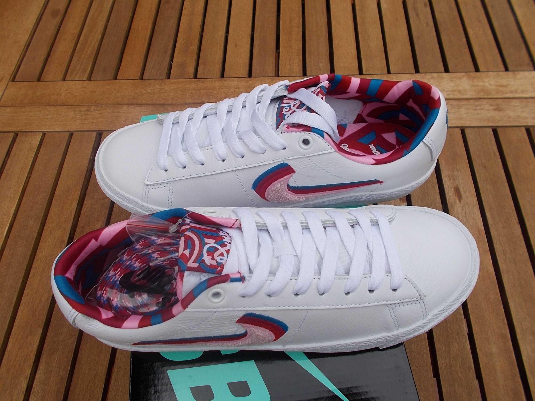 (r. 39 - 24,5 cm) NOWE Nike SB BLAZER LOW x PARRA dunk low Jordan 1