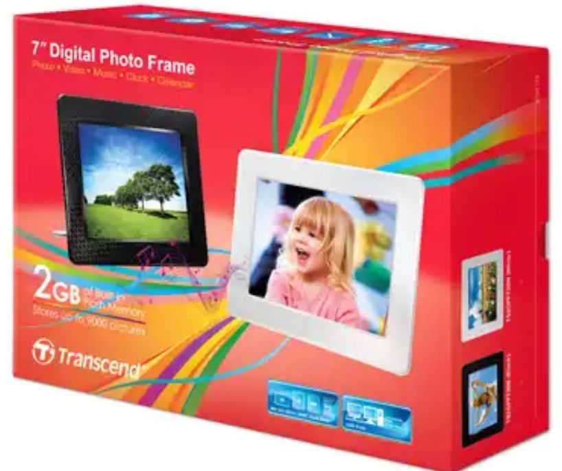 Цифровая фоторамка Transcend 730 White (TS2GPF730W)