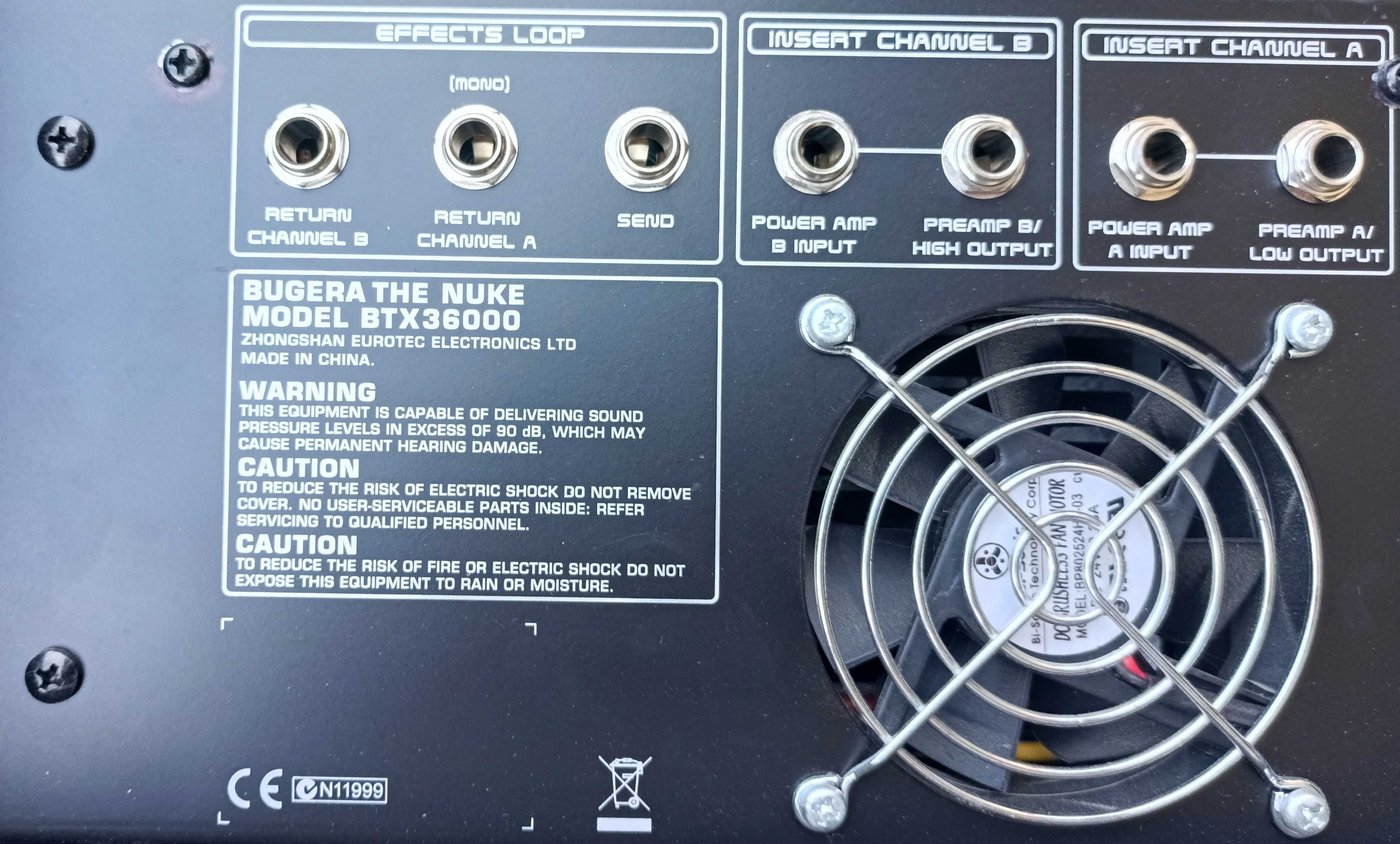 Głowa basowa Bugera „The Nuke” BTX3600.