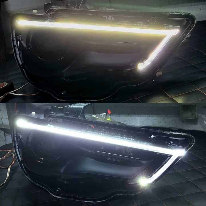 Światłowód lewy prawy lampy LED dzienne DRL Audi A3 8V 13-16 przedlift