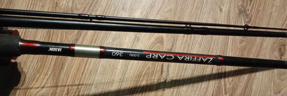 Wędka karpiowa z kołowrotkiem