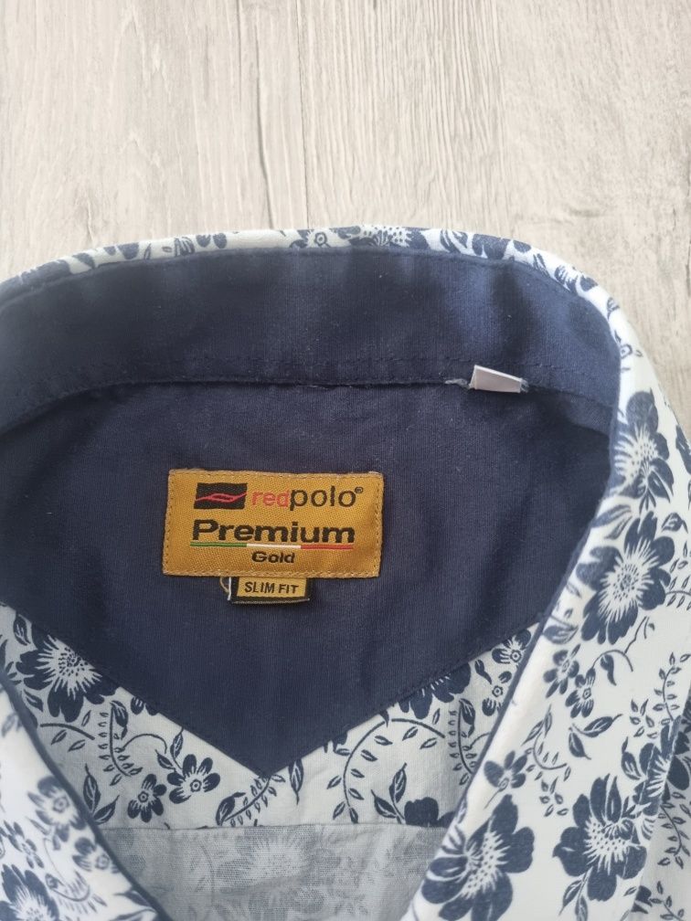 Męska koszula w kwiaty