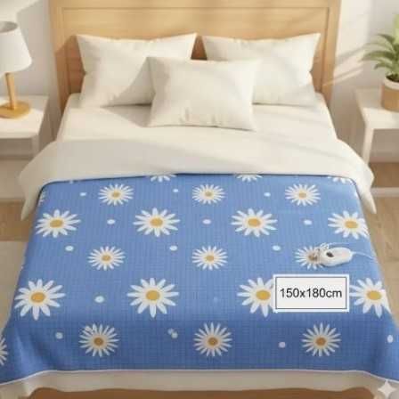 Електропростирадло rainberg rb 2224 / 150×180 см / зігріє за хвилини