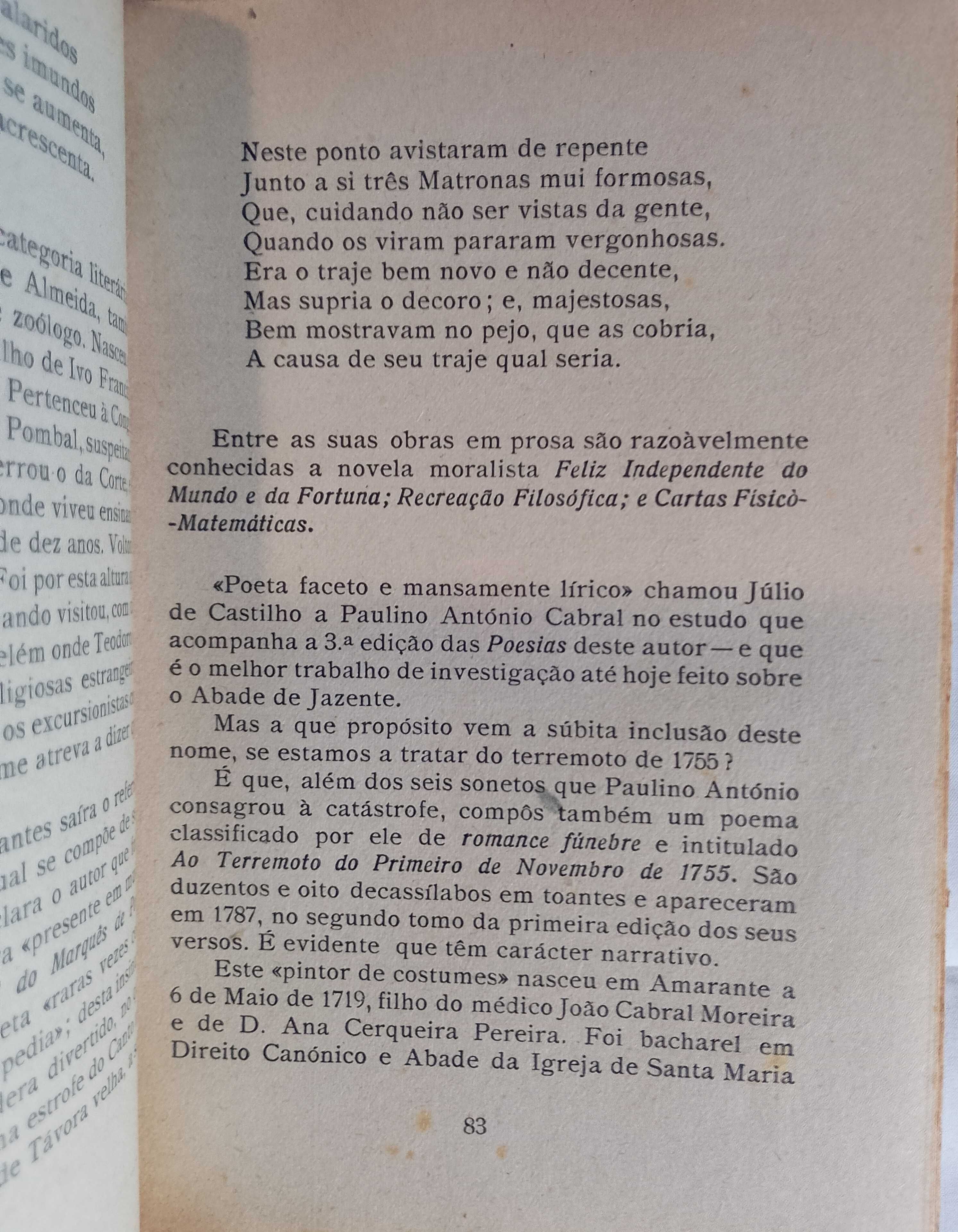 Poemas narrativos portugueses, Cabral do Nascimento