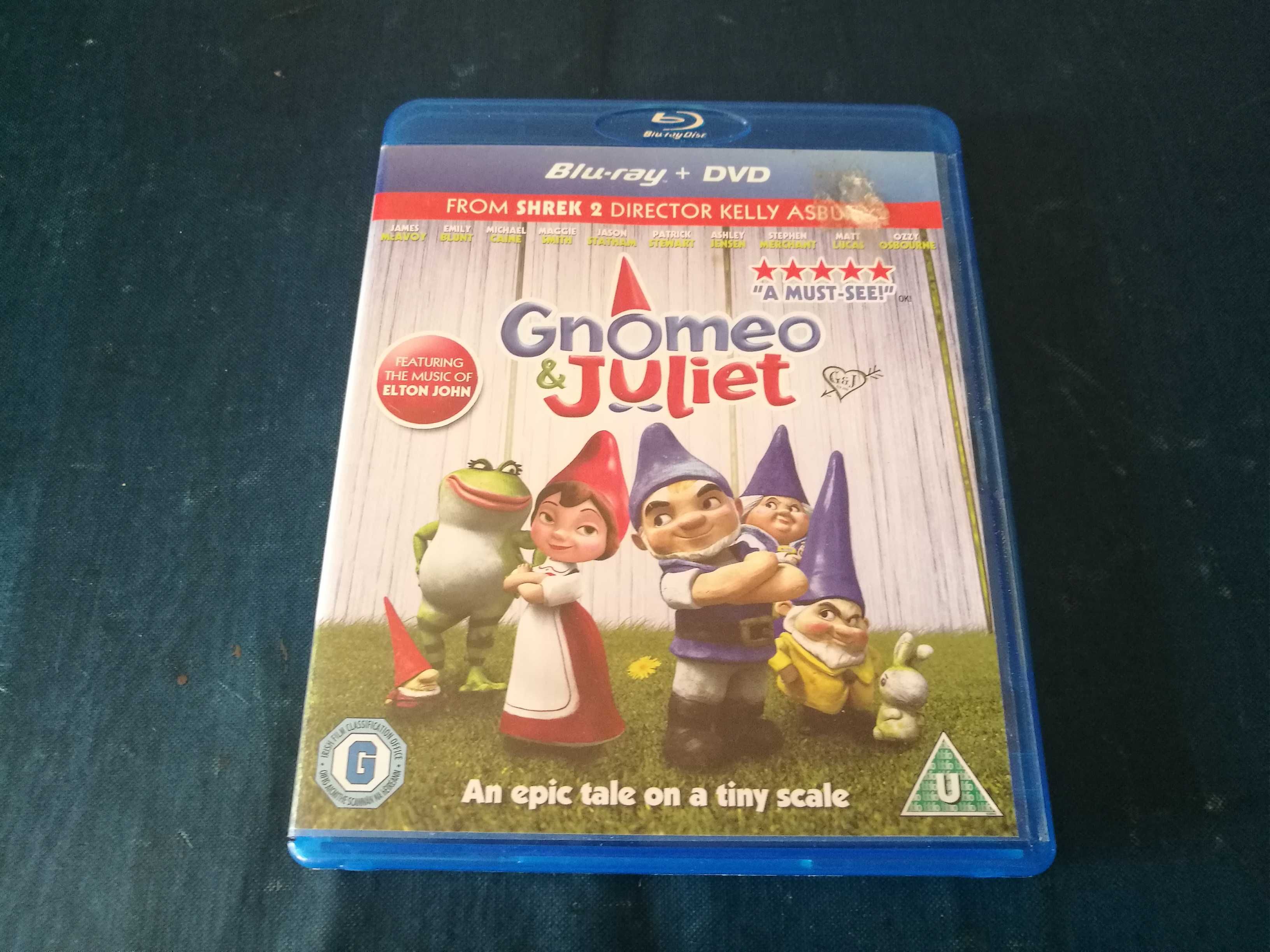 GNOMEO & JULIET BLU-RAY + DVD