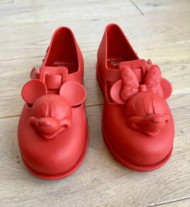 Melissa Balerinki Mickey Mouse Myszka Miki Disney Czerwone Rozmiar 30