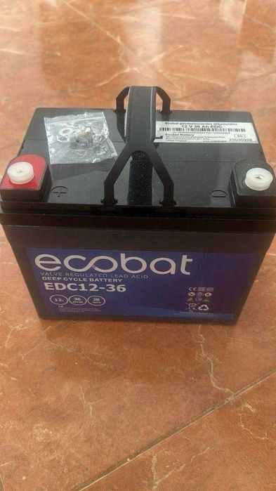 Аккумуляторы Ecobat EDC12-36 AGM и Ecobat EDC12-50 AGM