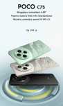 Xiaomi POCO C75 6/128 black nowy 100%