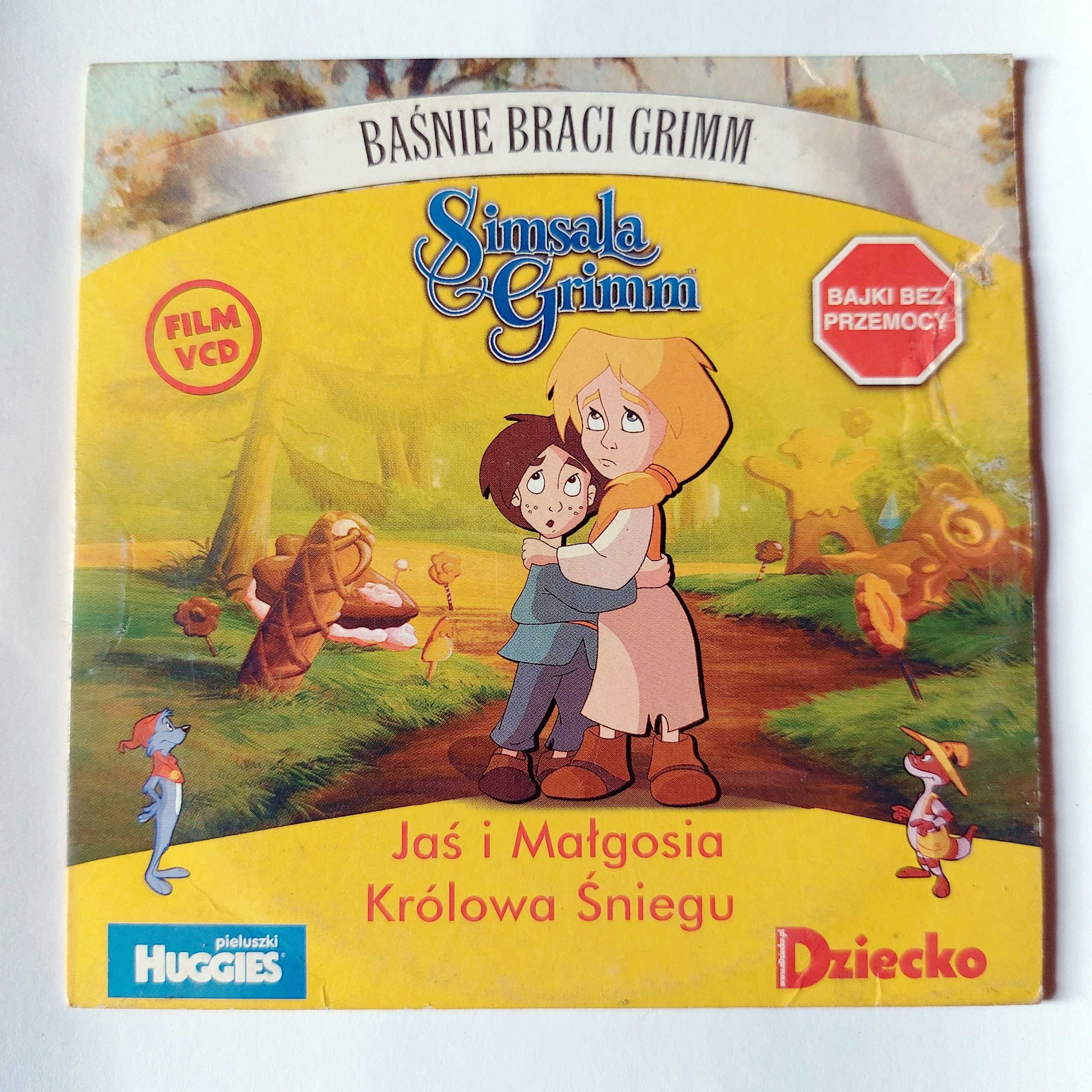 BAŚNIE BRACI GRIMM: Jaś i Małgosia, Królowa Śniegu | bajki VCD/DVD