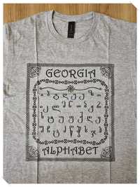 T-shirt/koszulka Gildan | roz. M | szara | Gruzja