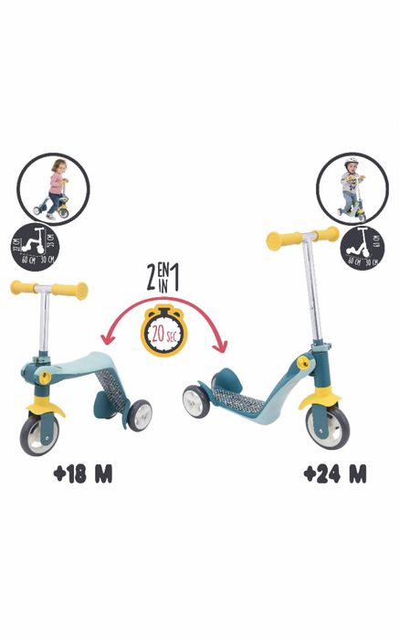 Самокат трансформер детский