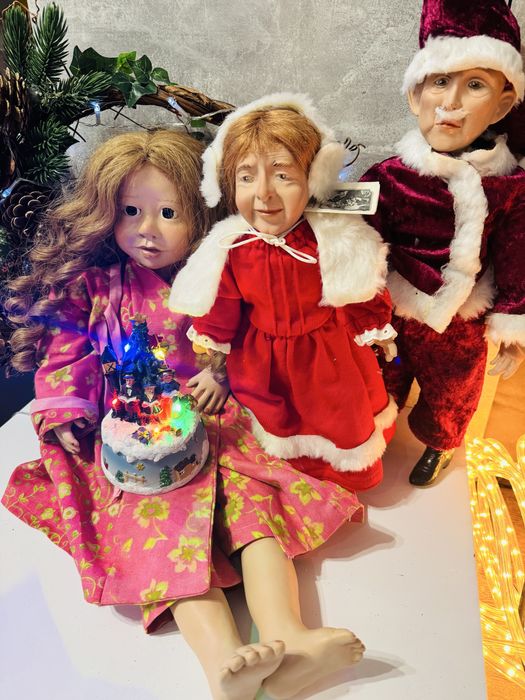 Велика лялька , місіс Клаус , порцелянова лялька, фарфор
