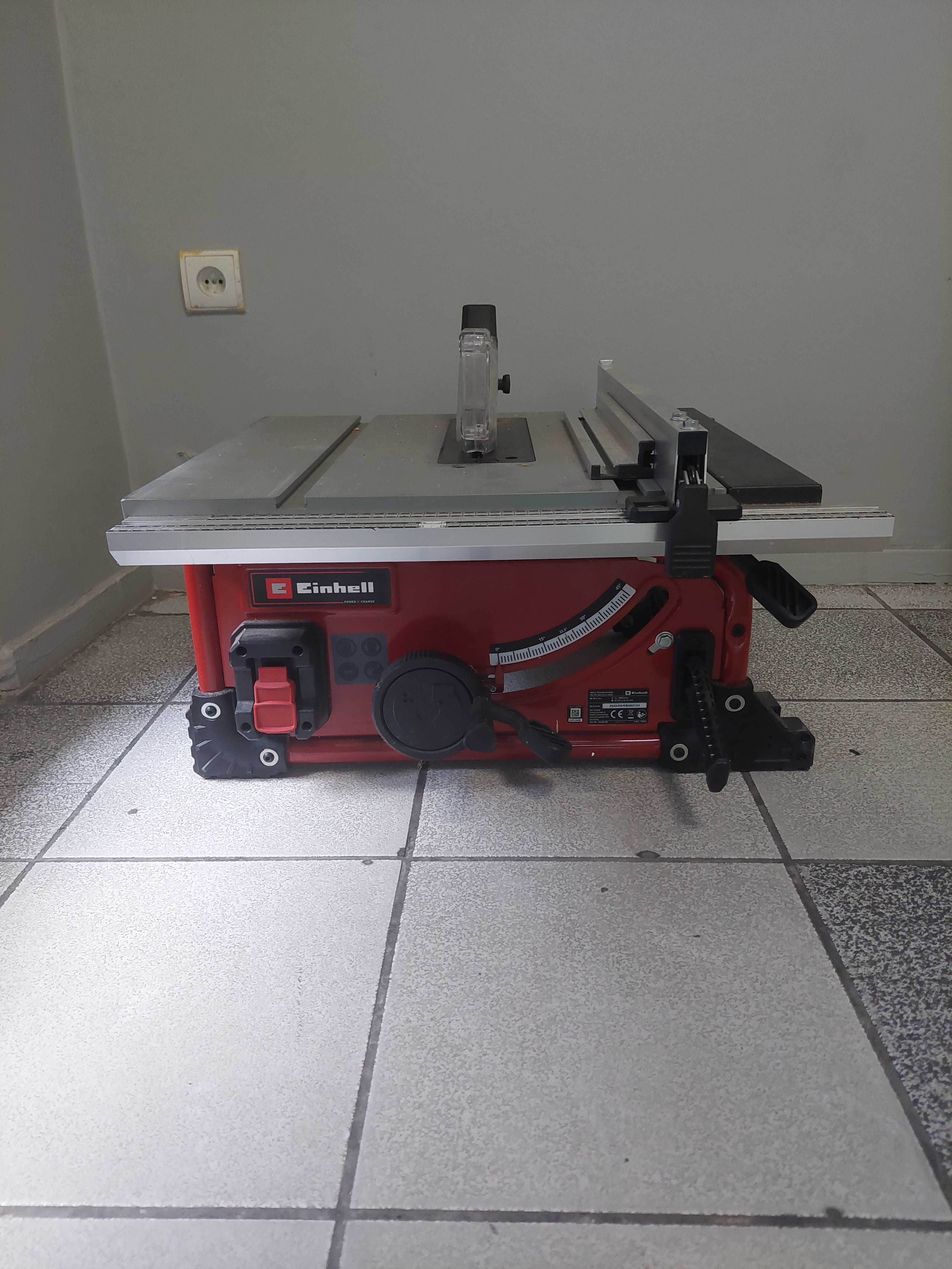 Pilarka Stołowa Einhell TE-TS 36/210, 2XAKUM: 5,2 18V, 4.0 18V
