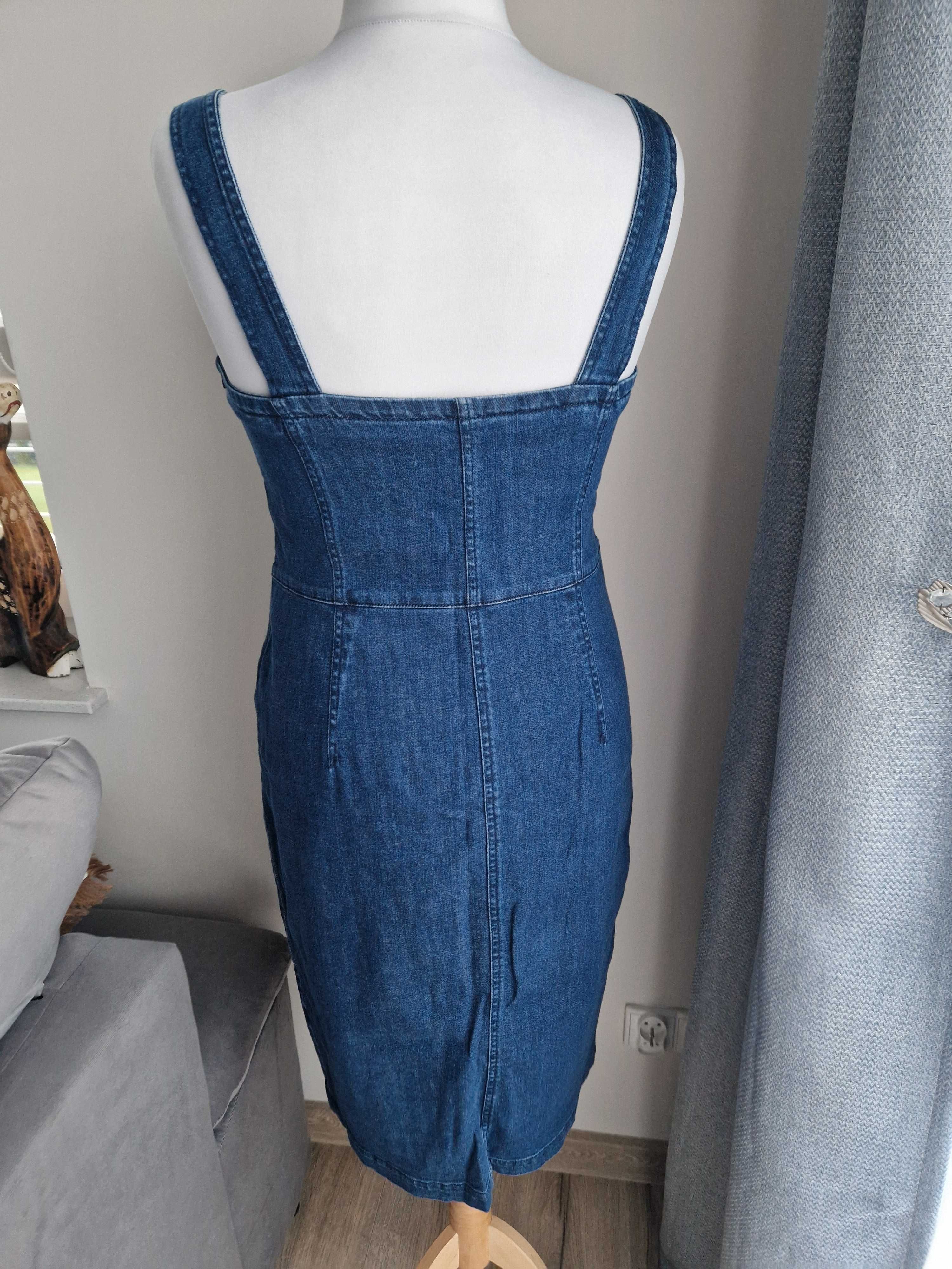 Vero Moda Sukienka Jeansowa L