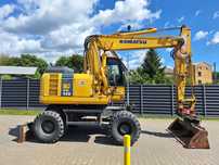Koparka Kołowa Komatsu PW 148-8 /nie jcb cat terex