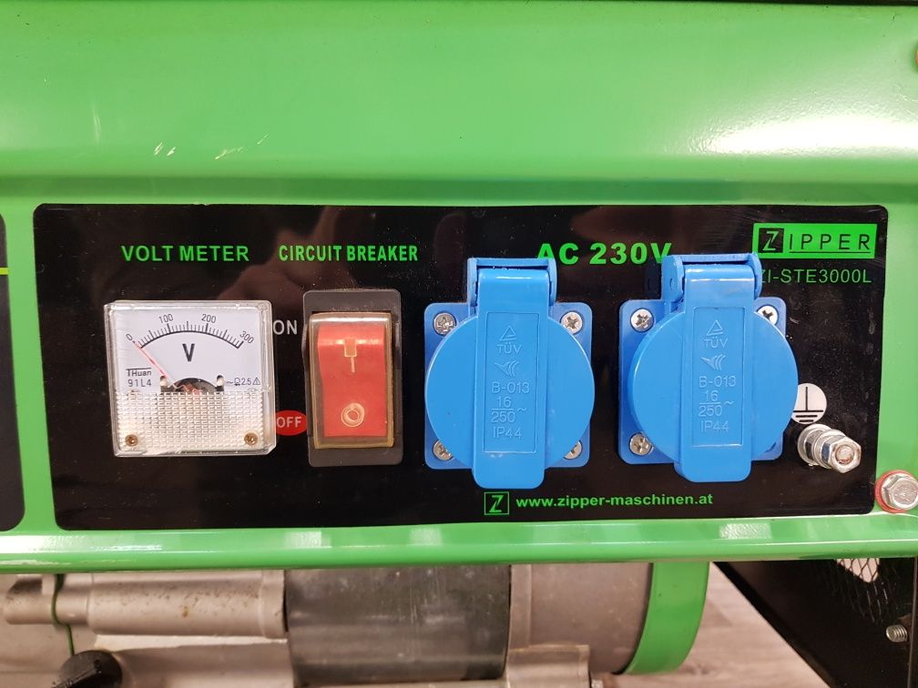 Генератор. 220W. 2.8Kw. Електрогенератор. ZIPPER ZI-STE3000L