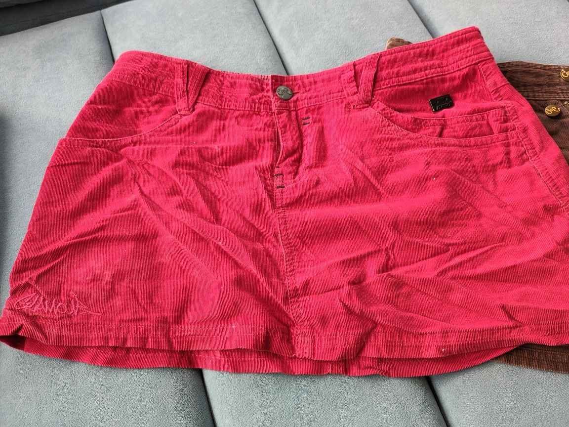 Spódnice Cropp trzy sztuki 2xS i 1xM