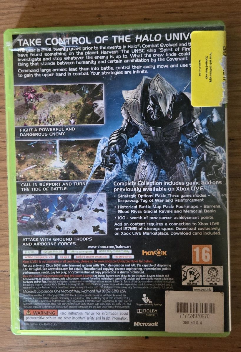 Halo Wars classic edition.