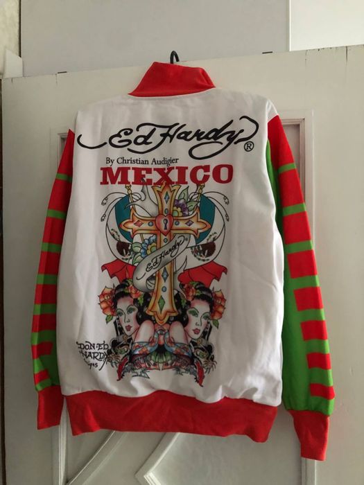 Світшот кофта оригінальна від фірми christian ed hardy M/S