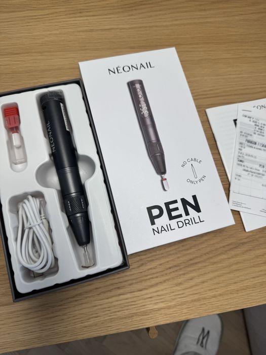 Frezarka pen Neonail nowa szara